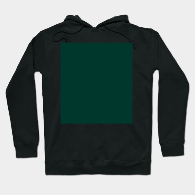 Dark Green Block Hoodie by martynzero